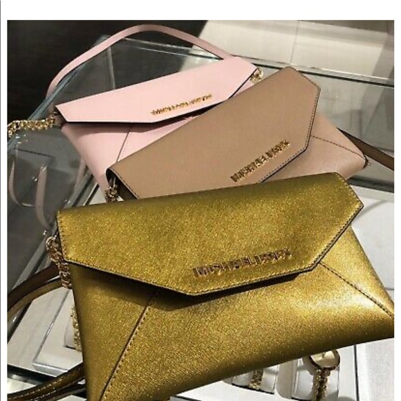michael kors envelope purse